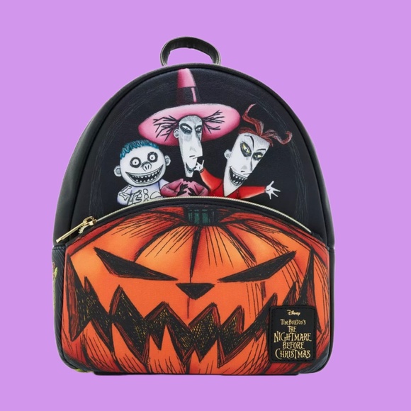 Loungefly The Nightmare Before Christmas Oogie\'s Boys Mini Backpack & Cardholder main image 2